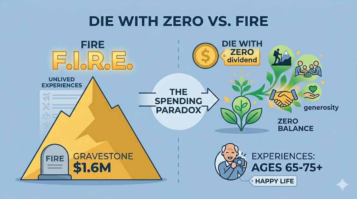 Die With Zero vs FIRE: The Retirement Spending Paradox Stealing Your Best Years