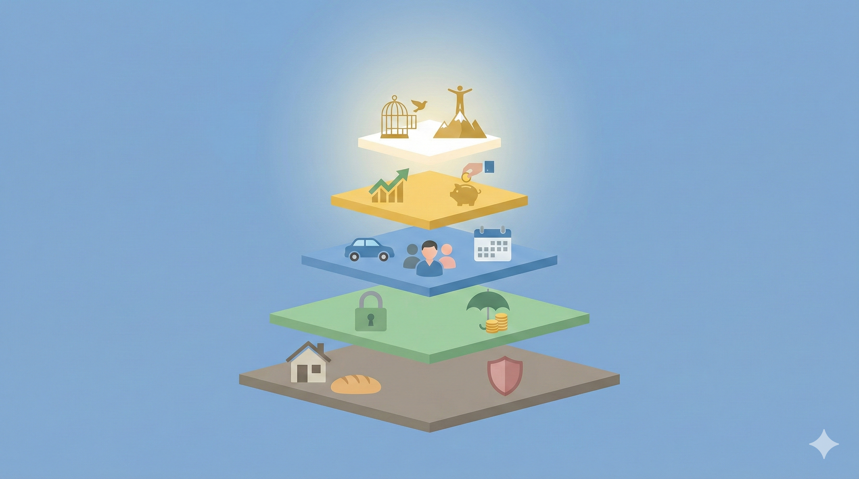 Financial Levels Step by Step: When to Save, When to Live, and When to Invest