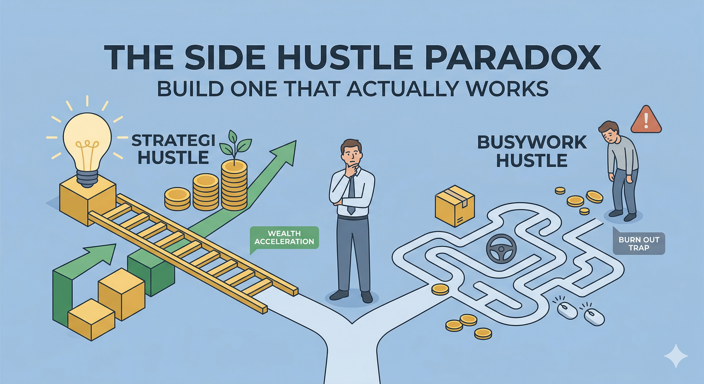 The Side Hustle Paradox: Why 72% of Workers Now Need Secondary Income (And How to Build One That Actually Works)