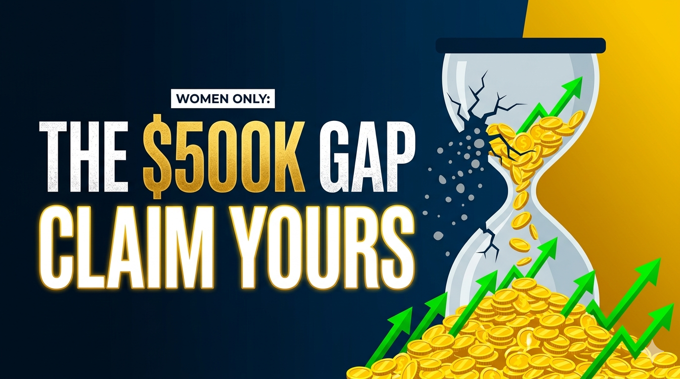 The Female Wealth Gap: How Women Investors Can Build $500K+ in Lifetime Assets
